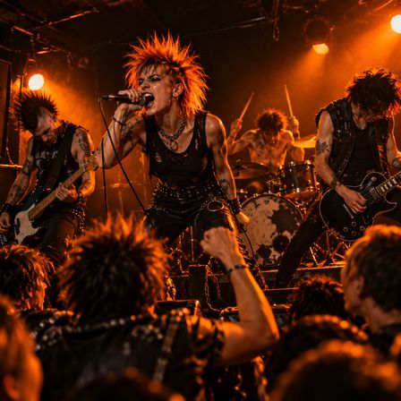 Punk AI music generator