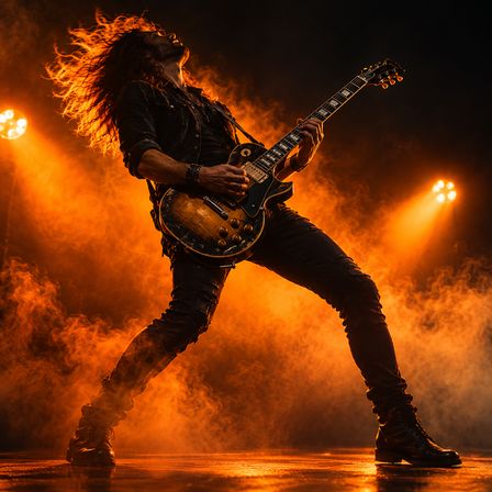 Rock AI music generator